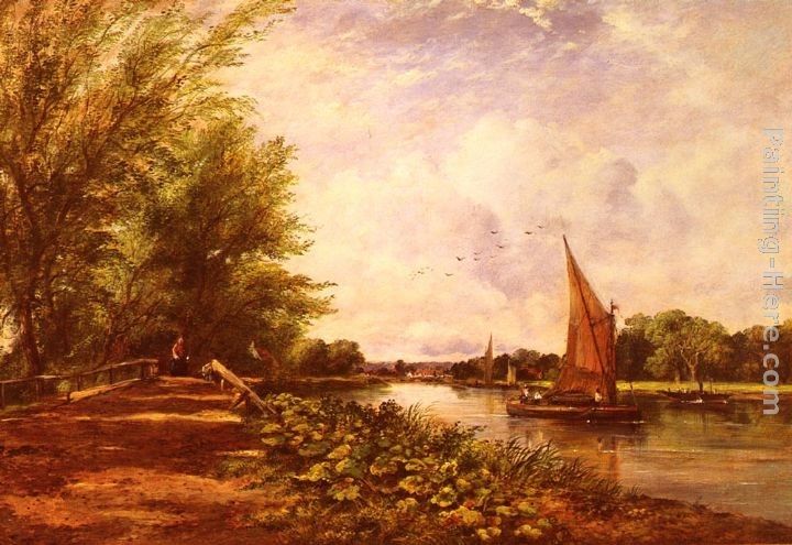 Frederick Waters Watts The Riverbank